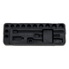 Hard foam insert for 3/8 inch socket wrench assortment