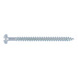 Wu00dcPOFAST u00ae , blue galvanised Particle board screw