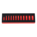 Foam insert for 1/4-inch socket wrench assortment, long