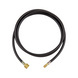 Gas hose with quick-action coupling