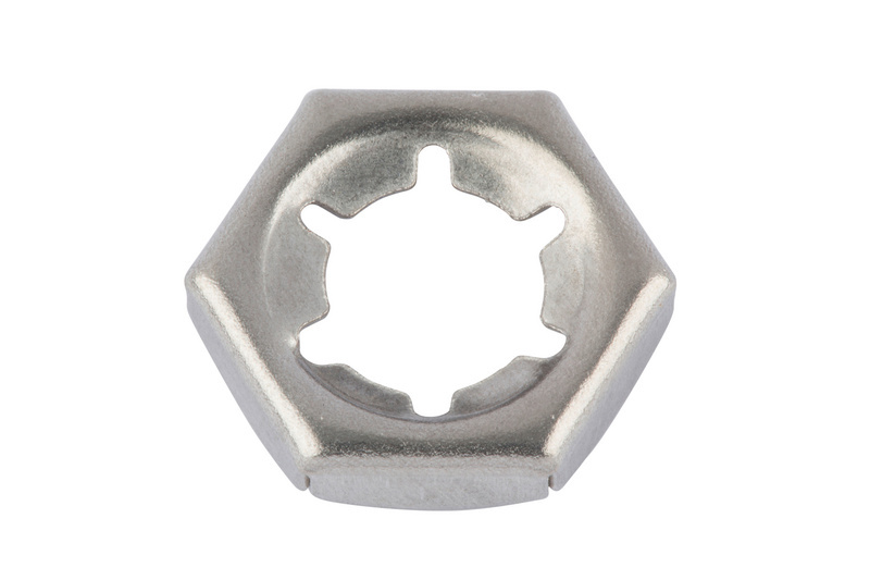 Ecrou Hexagonal à Bride en Inox A4 M12 x (1.25mm) - DIN 6923