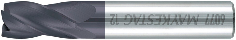 Schaftfräser VHM WN-K Z4 2xD 30° Typ N TiAlN