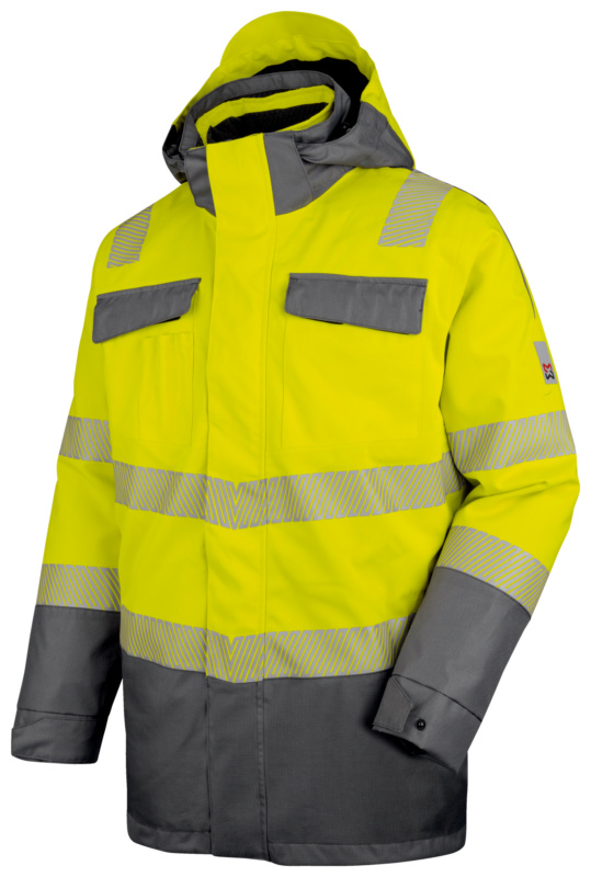 Warnschutz-Parka Neon 3in1 Klasse 3 von Würth