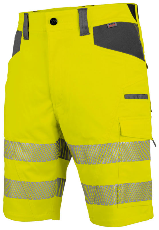 Neon high-visibility shorts, klasse 1