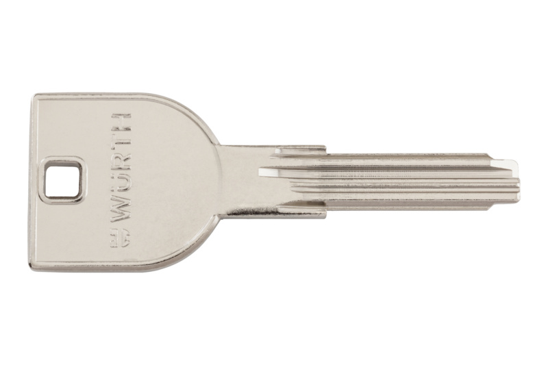 Schlüsselrohling für Lagerzylinder W6X
