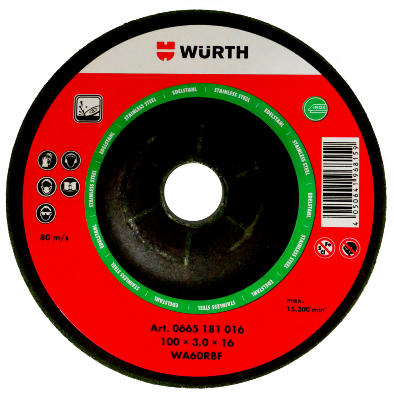 แผ่นเจียรอเนกประสงค์กึ่งยืดหยุ่น (Grinding disc half-flexible Multi)