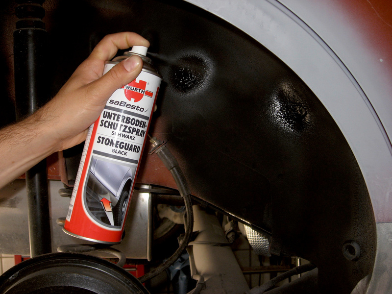 Underbody seal can be painted over 0892071