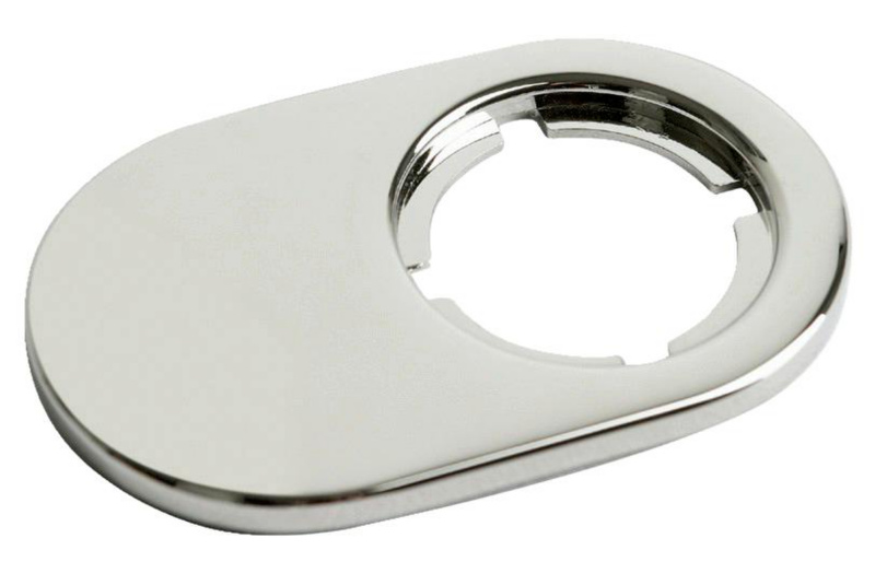 Stop plate for glass door lock WÜRTH