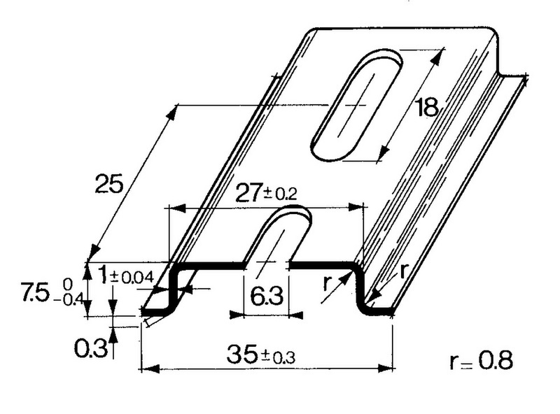 Hutschiene - 0975491101