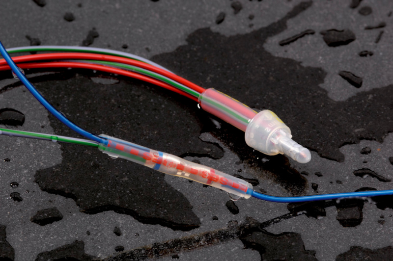 Heatshrink crimp Ybranch connector