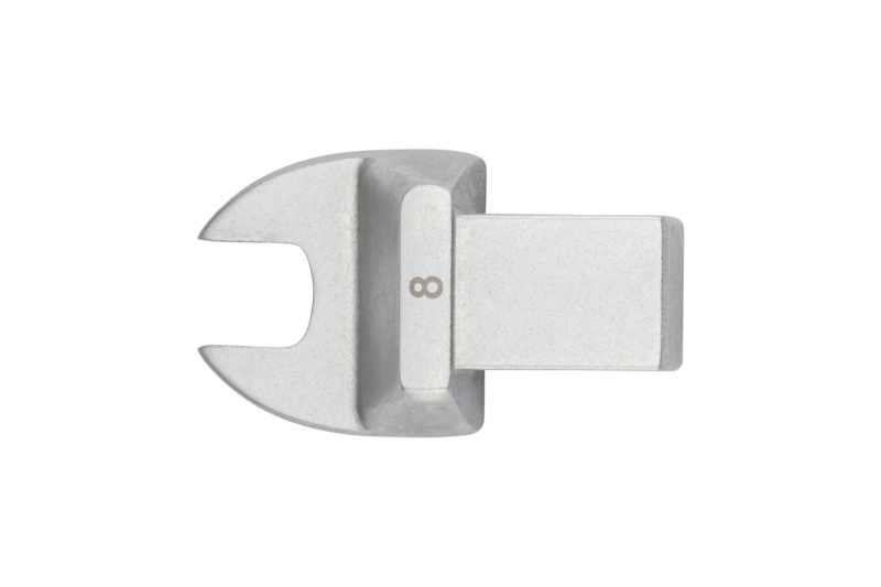Maulschlüssel mit Einsteckschaft-Vierkant 9x12 mm