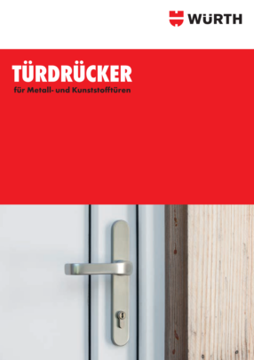 Türbeschläge für Metall- und Kunststofftüren Türbeschläge für Metall- und Kunststofftüren