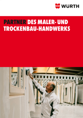 Partner des Maler- und Trockenbauhandwerkes Partner des Maler- und Trockenbauhandwerkes