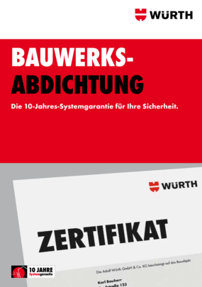Bauwerksabdichtung Bauwerksabdichtung
