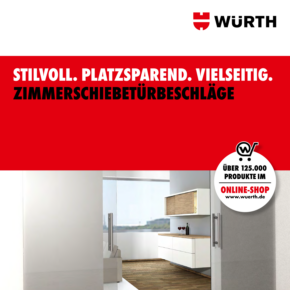 Zimmerschiebetürbeschläge - Stilvoll. Platzsparend. Vielseitig Zimmerschiebetürbeschläge - Stilvoll. Platzsparend. Vielseitig