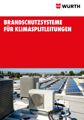 Brandschutzsysteme für Klimasplitleitungen Brandschutzsysteme für Klimasplitleitungen