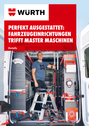 Perfekt ausgestattet – Fahrzeugeinrichtungen trifft MASTER Maschinen Perfekt ausgestattet – Fahrzeugeinrichtungen trifft MASTER Maschinen