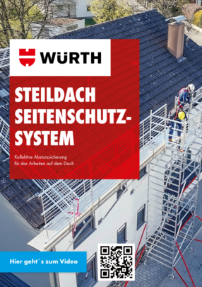 Steildach Seitenschutzsystem