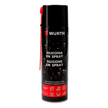 Caja promoción, set spray silicona, 6 pzs.