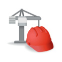 Icon Baustellen-Projekt-Management