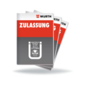 Icon Prüfscheine / Gutachten und Zulassungen Direktmontage