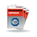 Icon TÜV Gutachten/Zertifikate