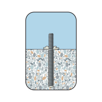 SCELLEMENT CHIMIQUE HYBRIDE HAUTE PERFORMANCE WIT-UH 300 SPECIAL BETON