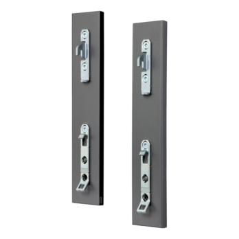 Concealed panel holder set Crystal NP Scala