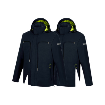 Parka De Travail Imperméable Würth MODYF - Doublure Matelassée Chaude - Pour Temps Froid Et Pluvieux