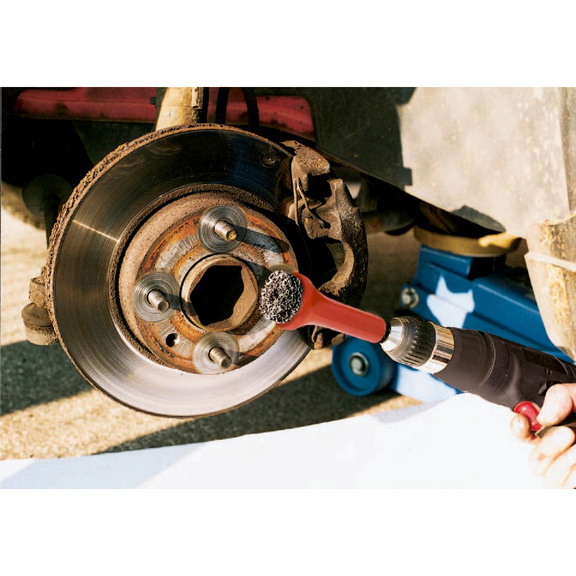 Radnabenschleifer 150mm Mit 1/2" Antrieb - Für Felgenreinigung & Rostentfernung