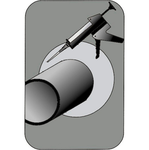 Elastische Brandschutzdichtung B1 - 2