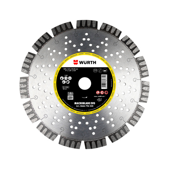 Disco de corte diamantado - 1