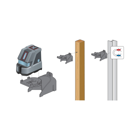 Suporte universal, laser de linha - 2