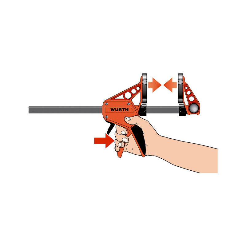 One-handed clamp - 1
