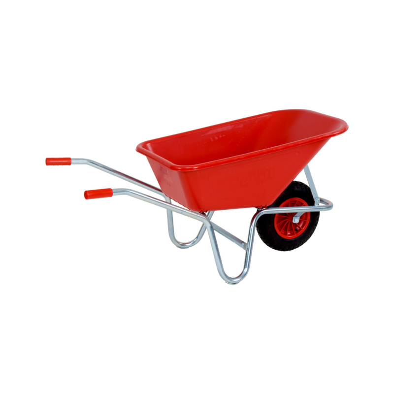 wheelbarrow highly stable propylene pan that is e