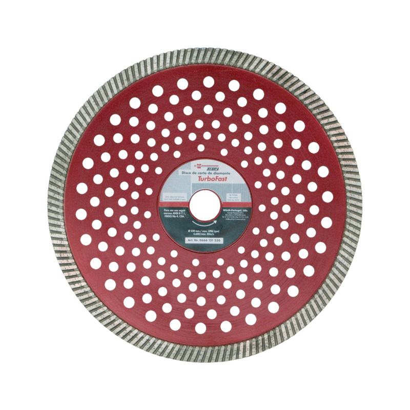 Disco de corte diamantado  TURBOFAST - 2