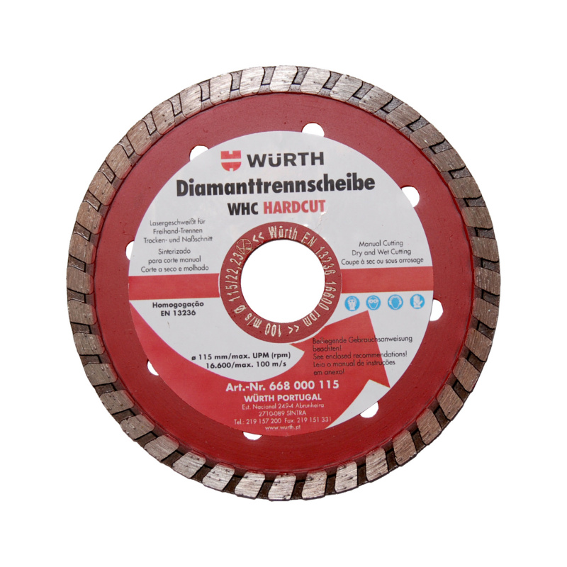 Disco de corte diamantado HARDCUT - 0