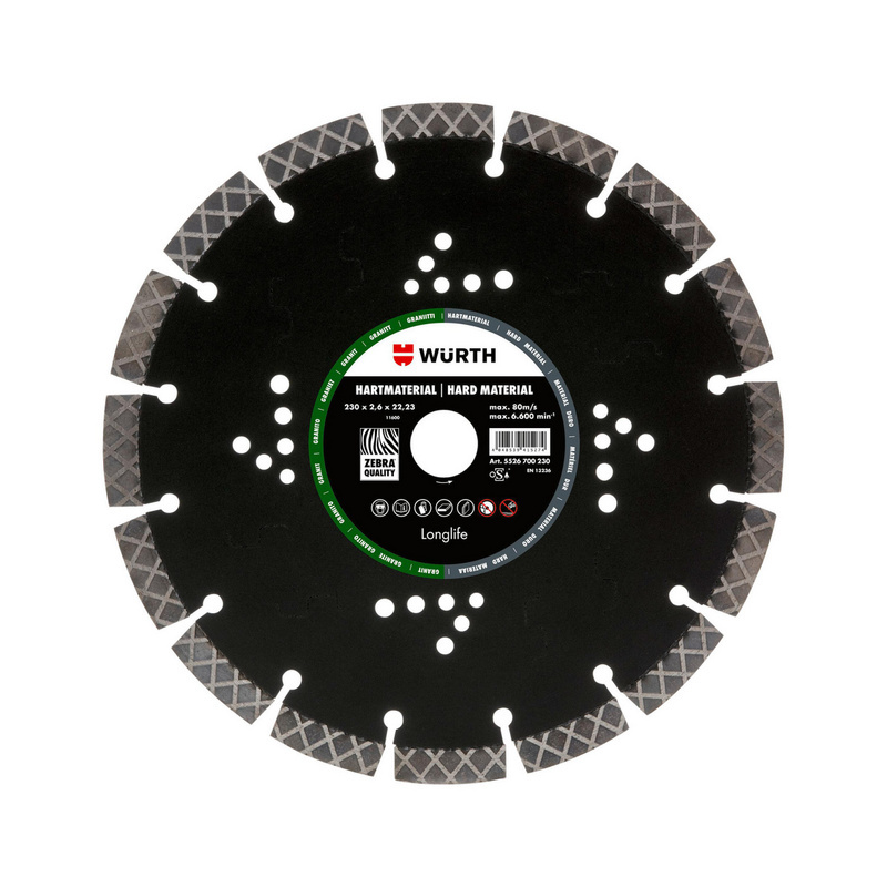 Disco de corte diamantado Longlife material duro - 1