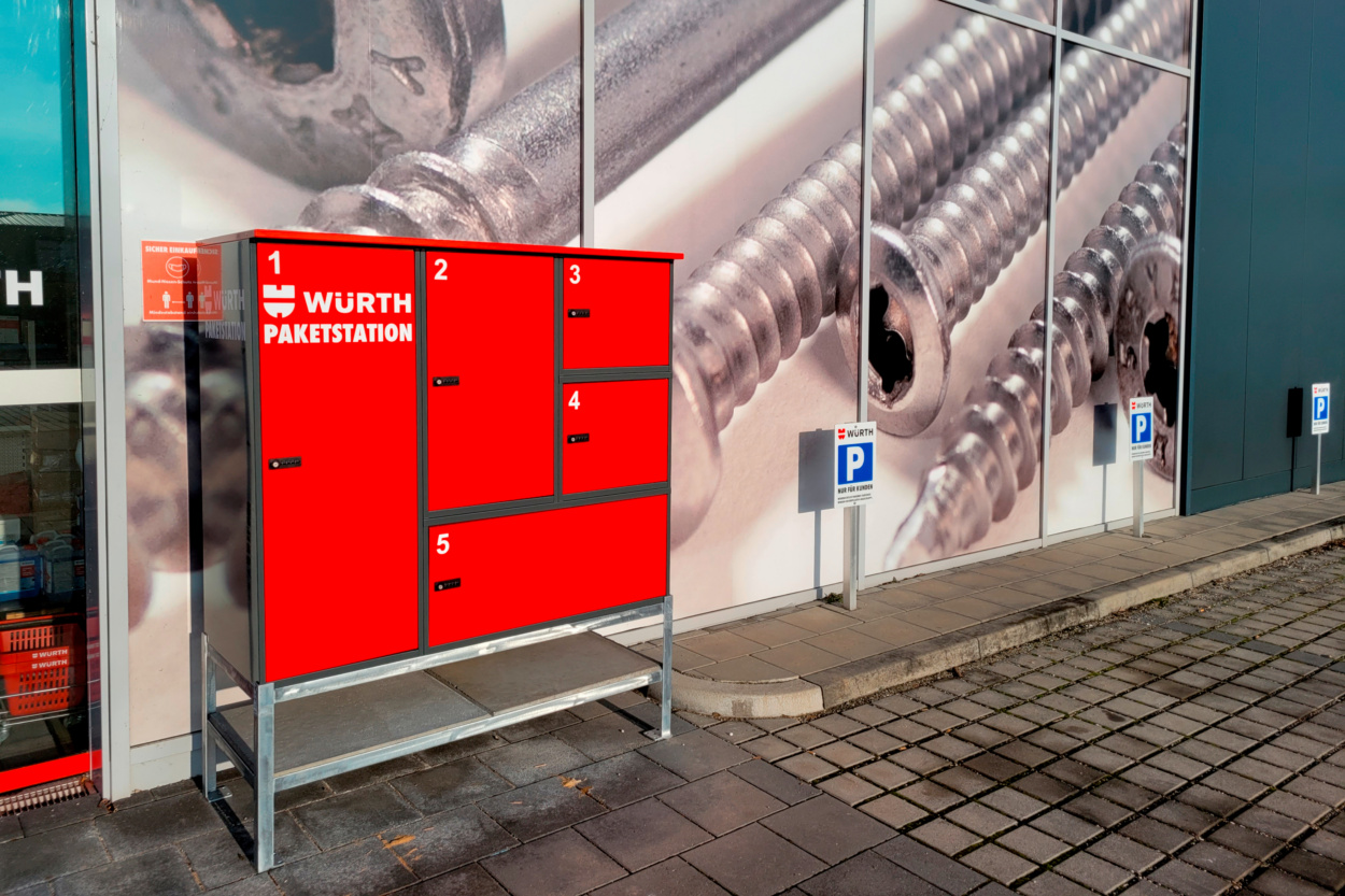 Würth Paketstation Würth Paketstation