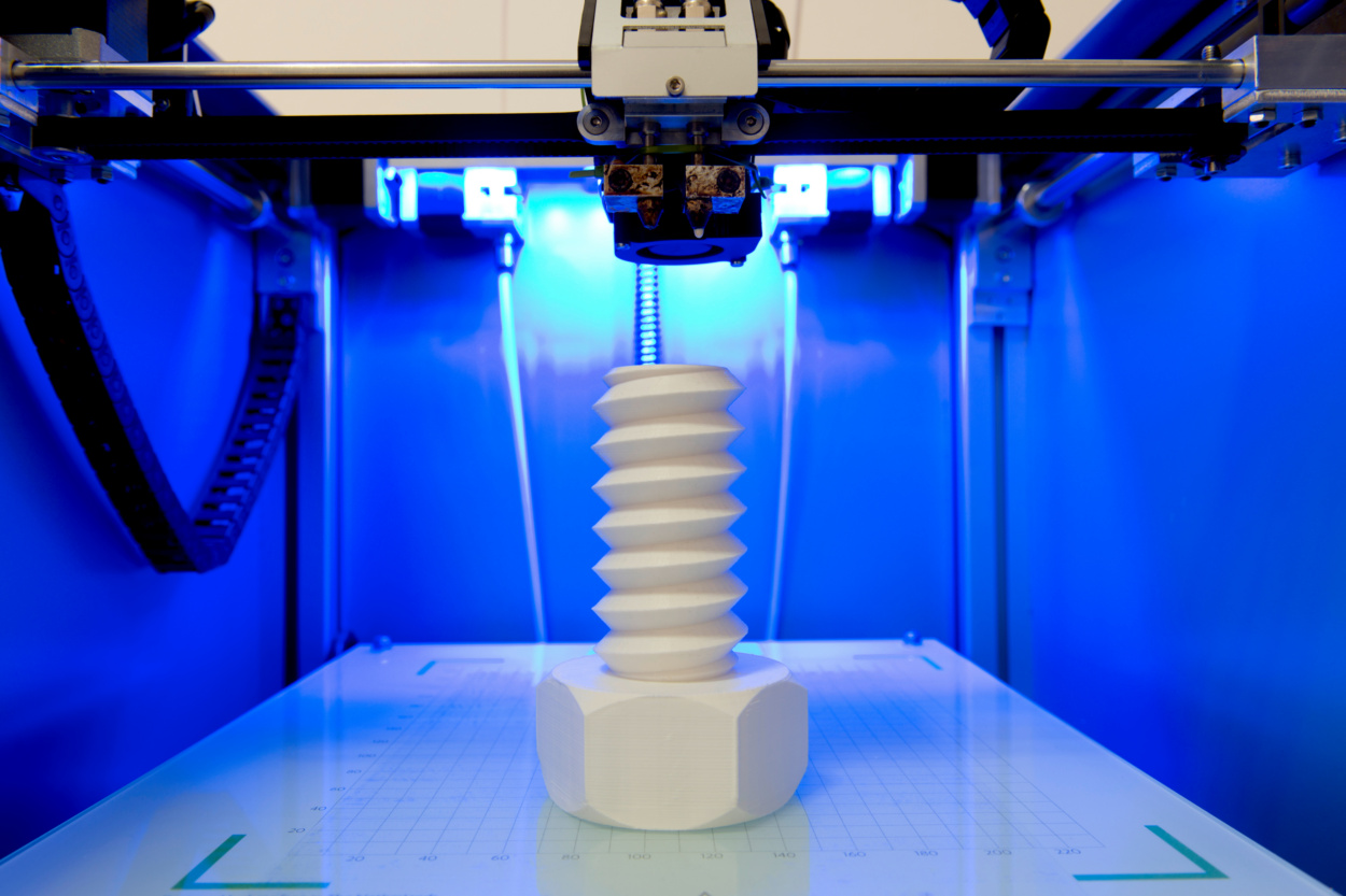 Mehrere 3D-Drucker in der addititven Fertigung Mehrere 3D-Drucker in der addititven Fertigung