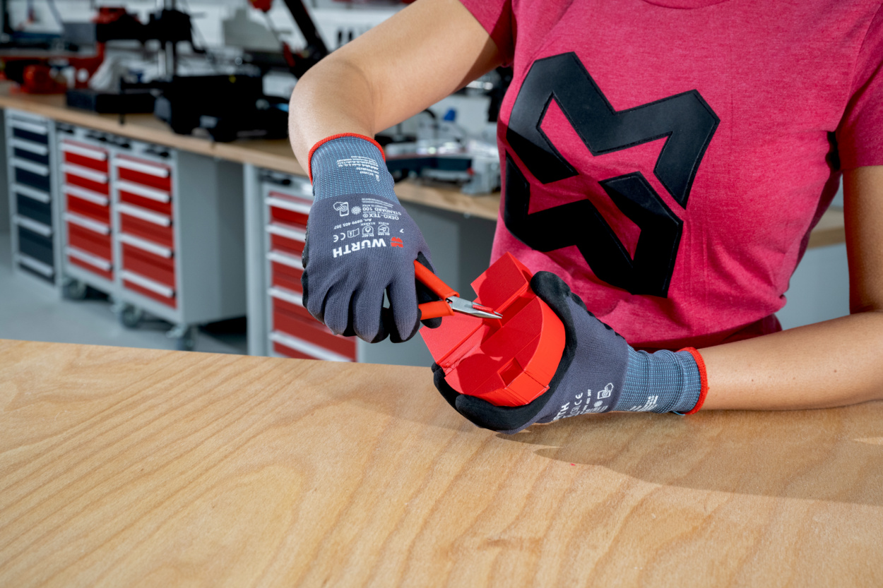 Nachbearbeitung 3D-Druck-Ergebnis Nachbearbeitung 3D-Druck-Ergebnis