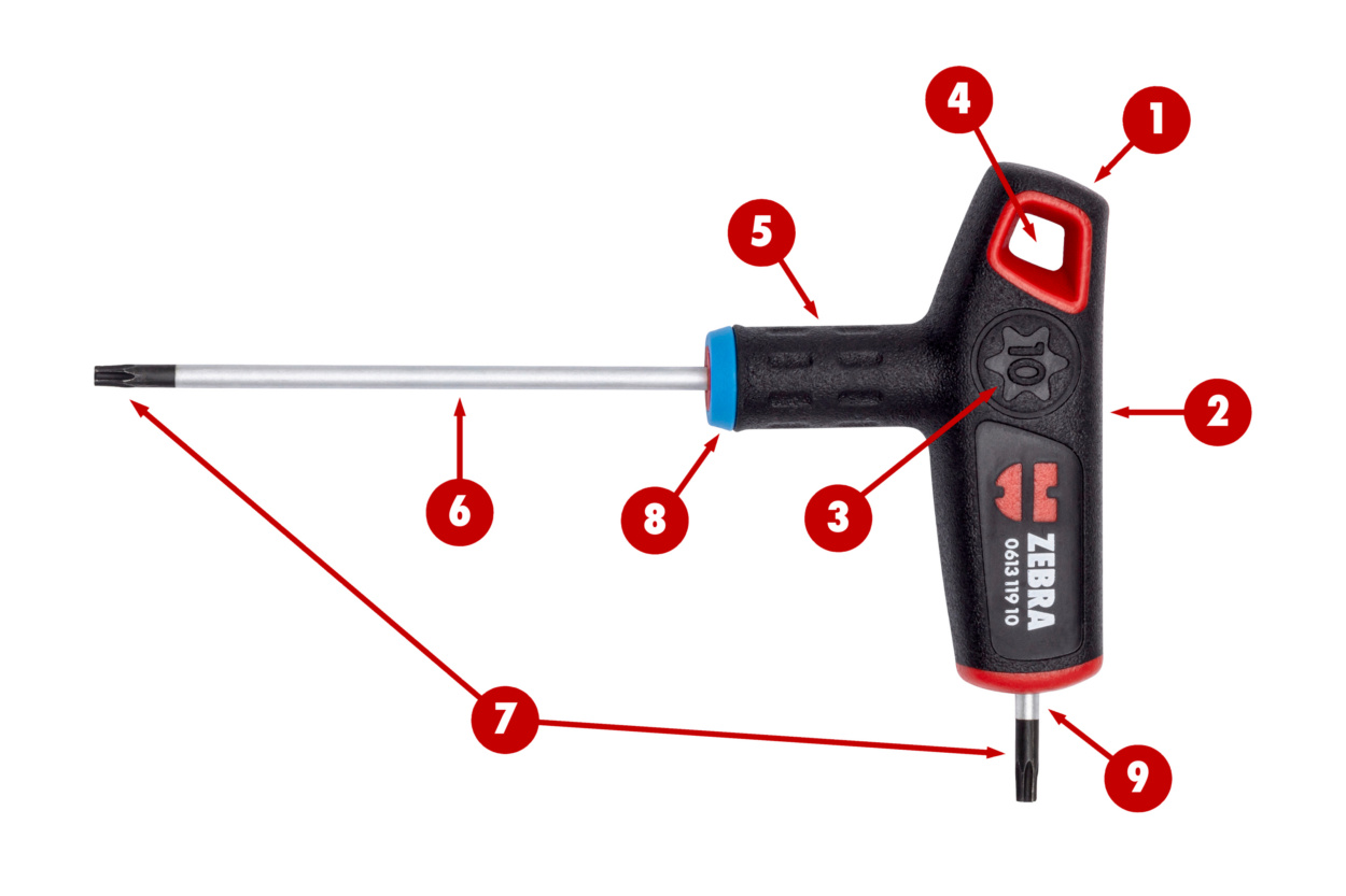 T-Griff 2K TX mit Seitenabtrieb Eigenschaft