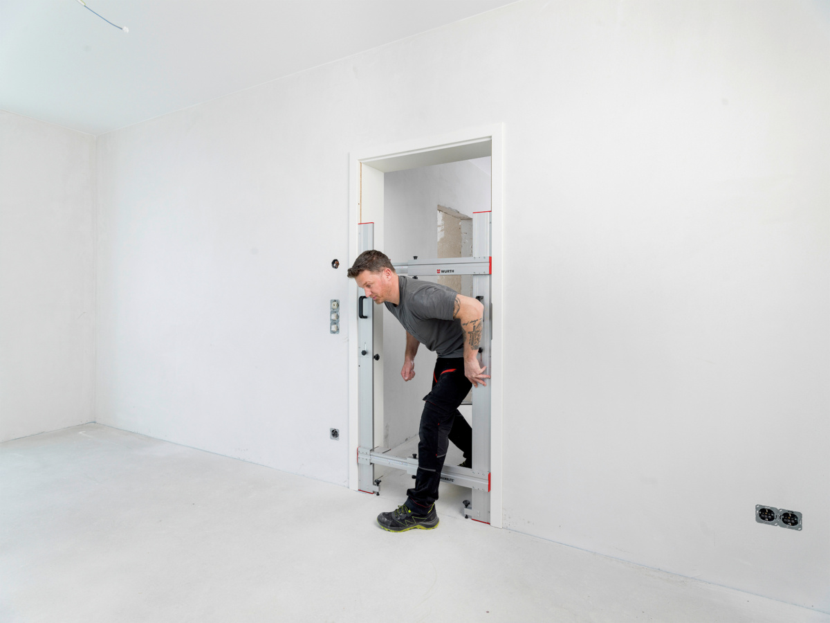 Zargenblitz<sup>&reg;</sup> durchsteigen