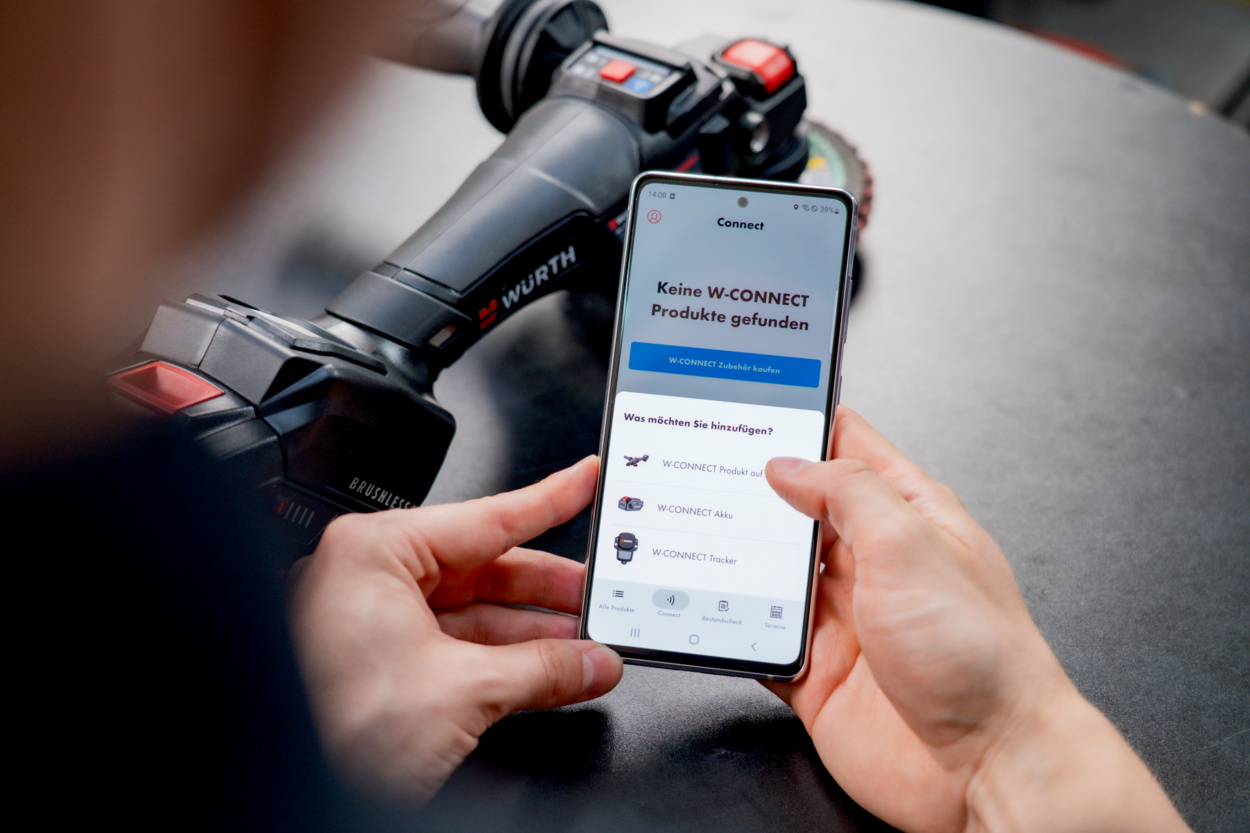 Komponenten von Würth W-Connect