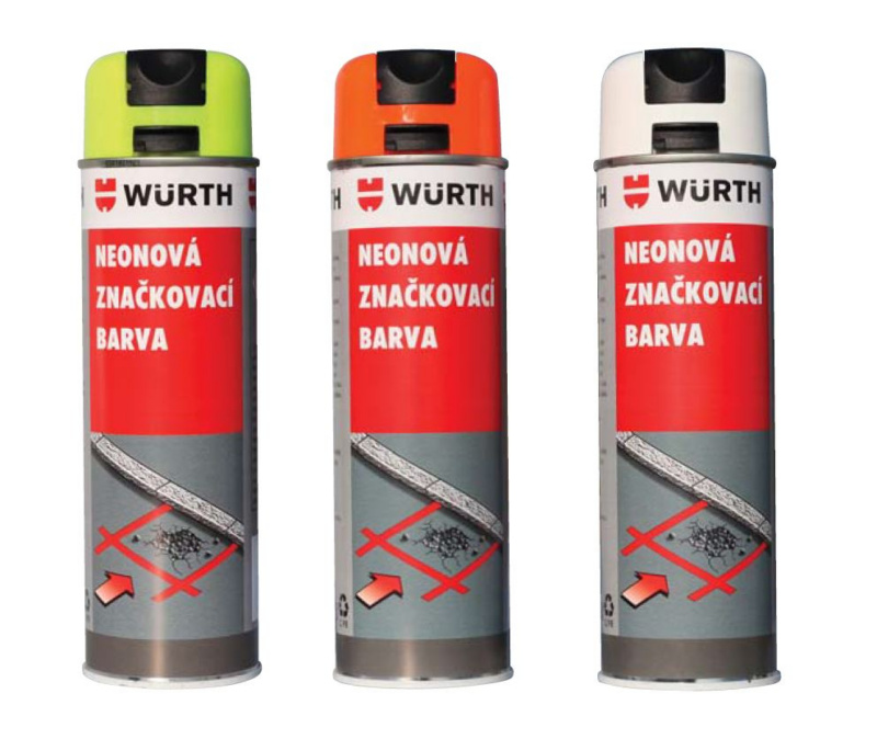 Značkovací sprej NEON biela 500ml